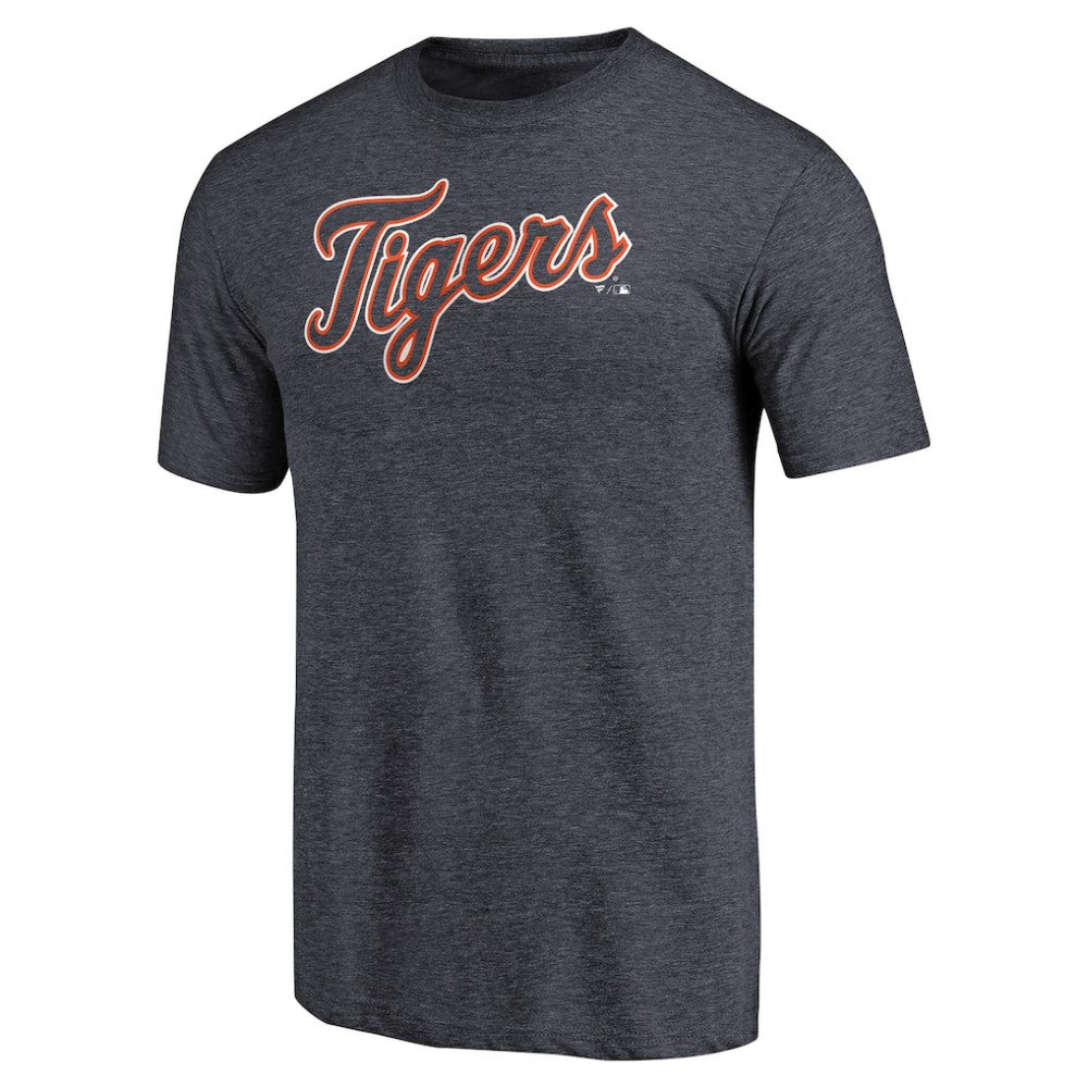 Detroit Tigers Team Wordmark Tri-Blend T-Shirt - MLB