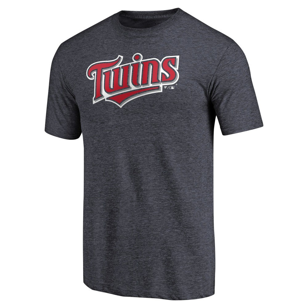 Minnesota Twins Team Wordmark Tri-Blend T-Shirt - MLB