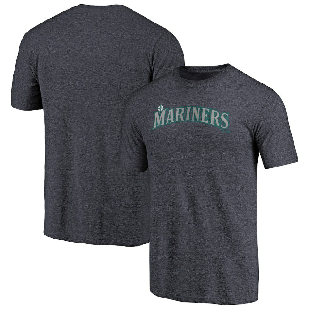 Seattle Mariners Team Wordmark Tri-Blend T-Shirt - MLB