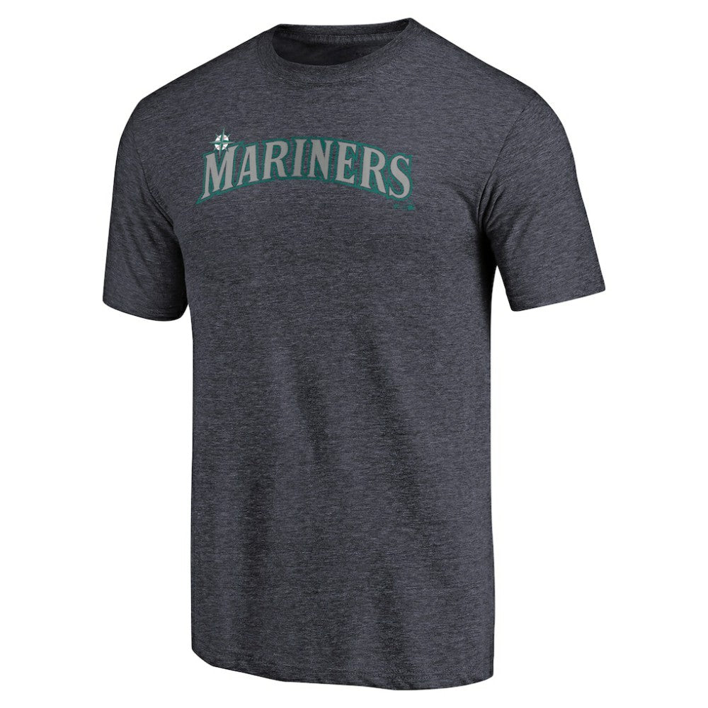 Seattle Mariners Team Wordmark Tri-Blend T-Shirt - MLB
