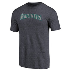 Seattle Mariners Team Wordmark Tri-Blend T-Shirt - MLB