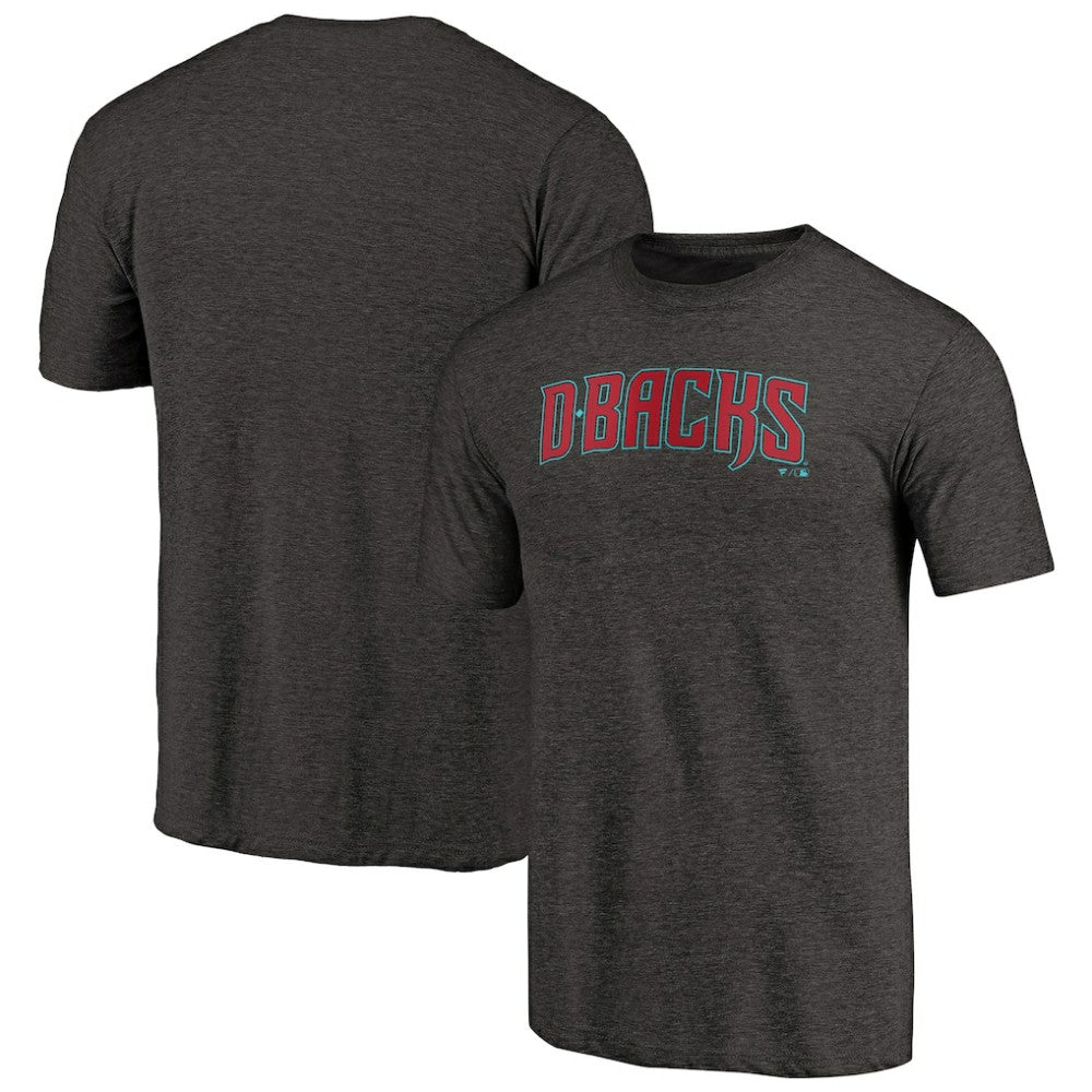 Arizona Diamondbacks Team Wordmark Tri-Blend T-Shirt - MLB