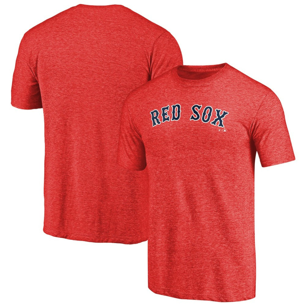 Boston Red Sox Team Wordmark Tri-Blend T-Shirt - MLB