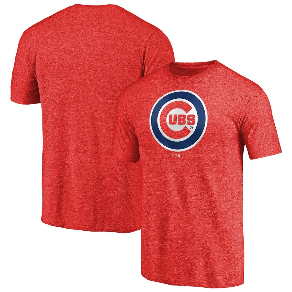 Chicago Cubs Team Wordmark Tri-Blend T-Shirt - MLB