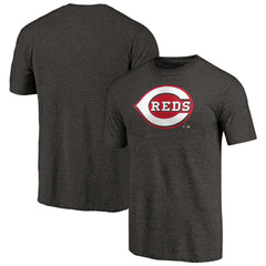 Cincinnati Reds Team Wordmark Tri-Blend T-Shirt - MLB