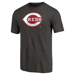 Cincinnati Reds Team Wordmark Tri-Blend T-Shirt - MLB