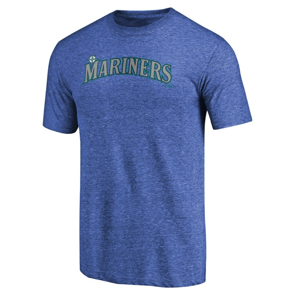Seattle Mariners Team Wordmark Tri-Blend T-Shirt - MLB