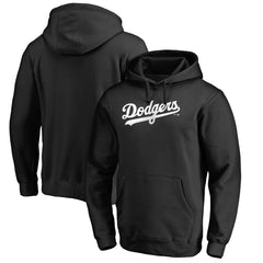 Los Angeles Dodgers Official Wordmark Fitted Pullover Hoodie - MLB