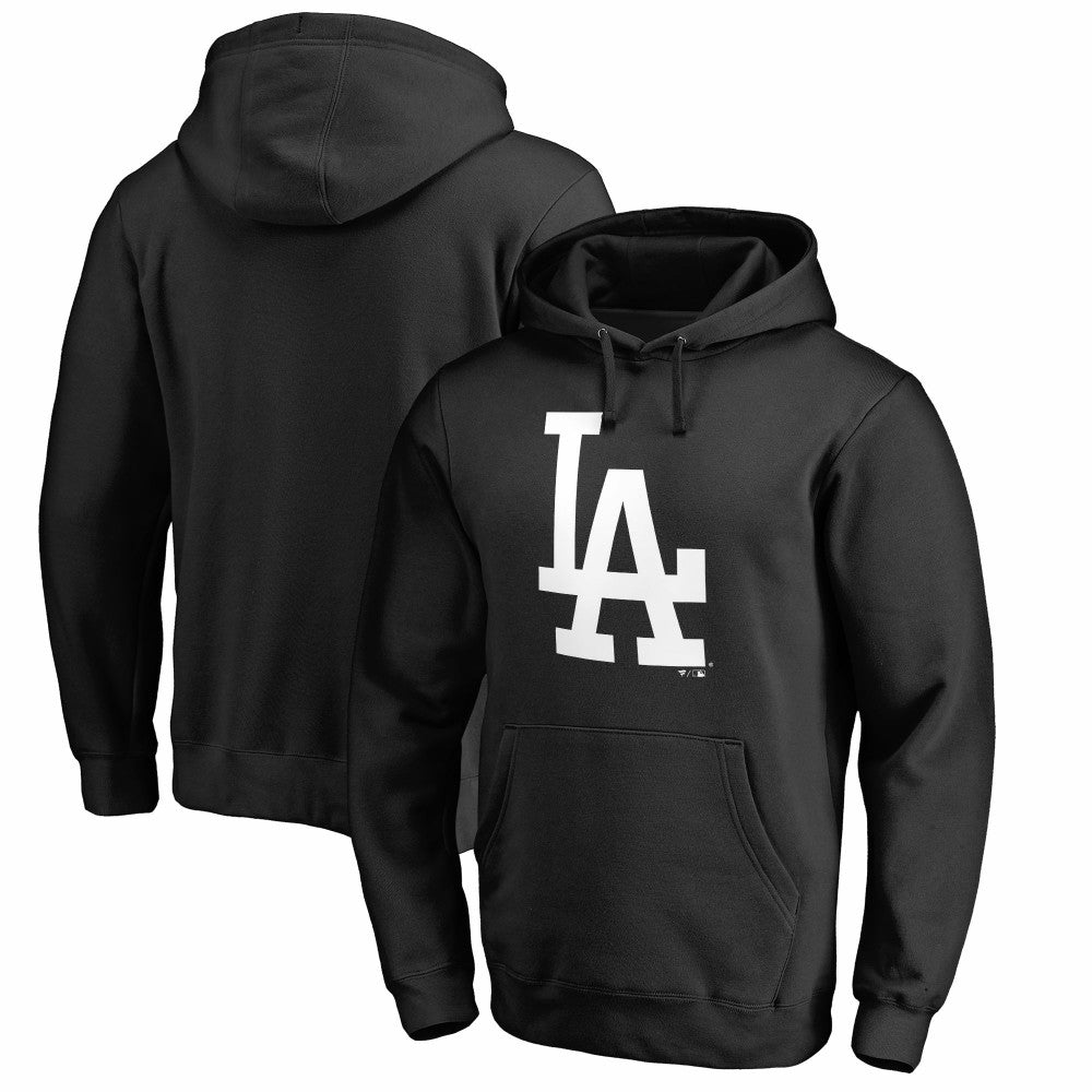 Los Angeles Dodgers Official Logo Fitted Pullover Hoodie - MLB