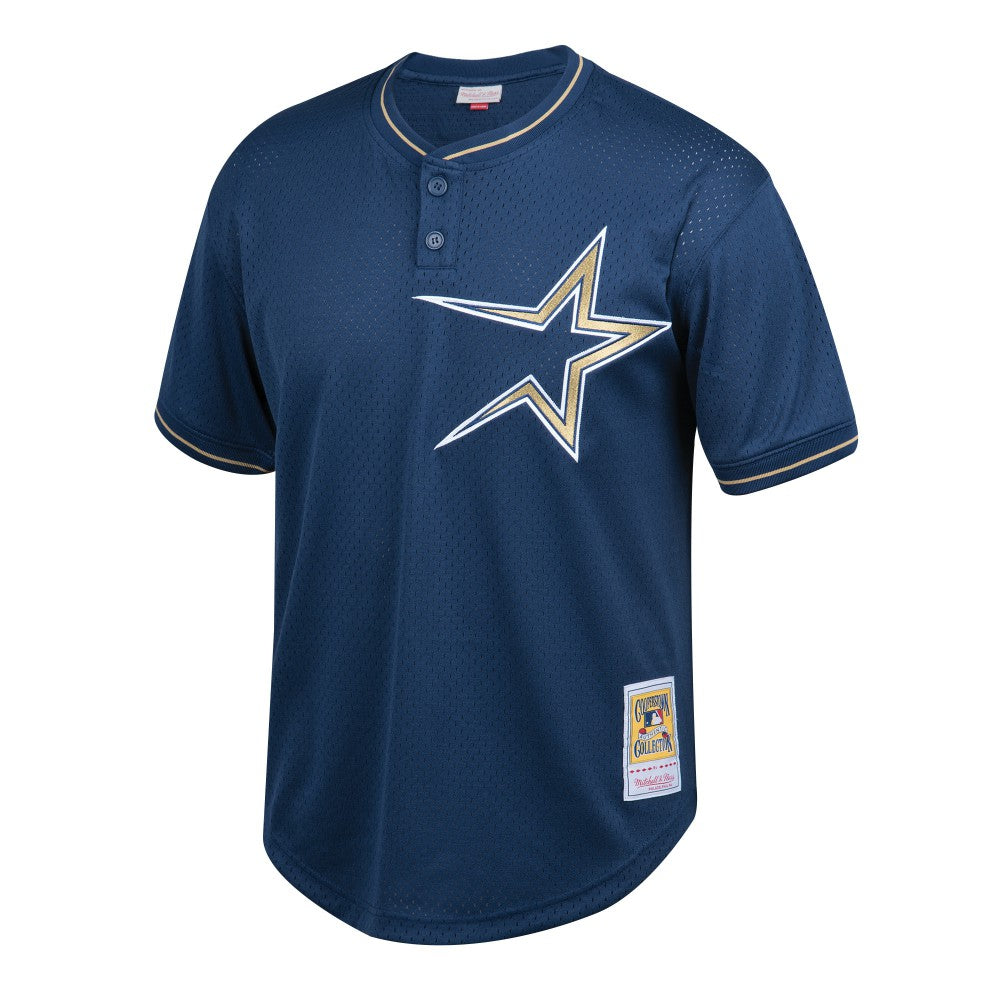 Jeff Bagwell Houston Astros Mitchell & Ness Youth Cooperstown Collection Mesh Batting Practice Jersey - MLB