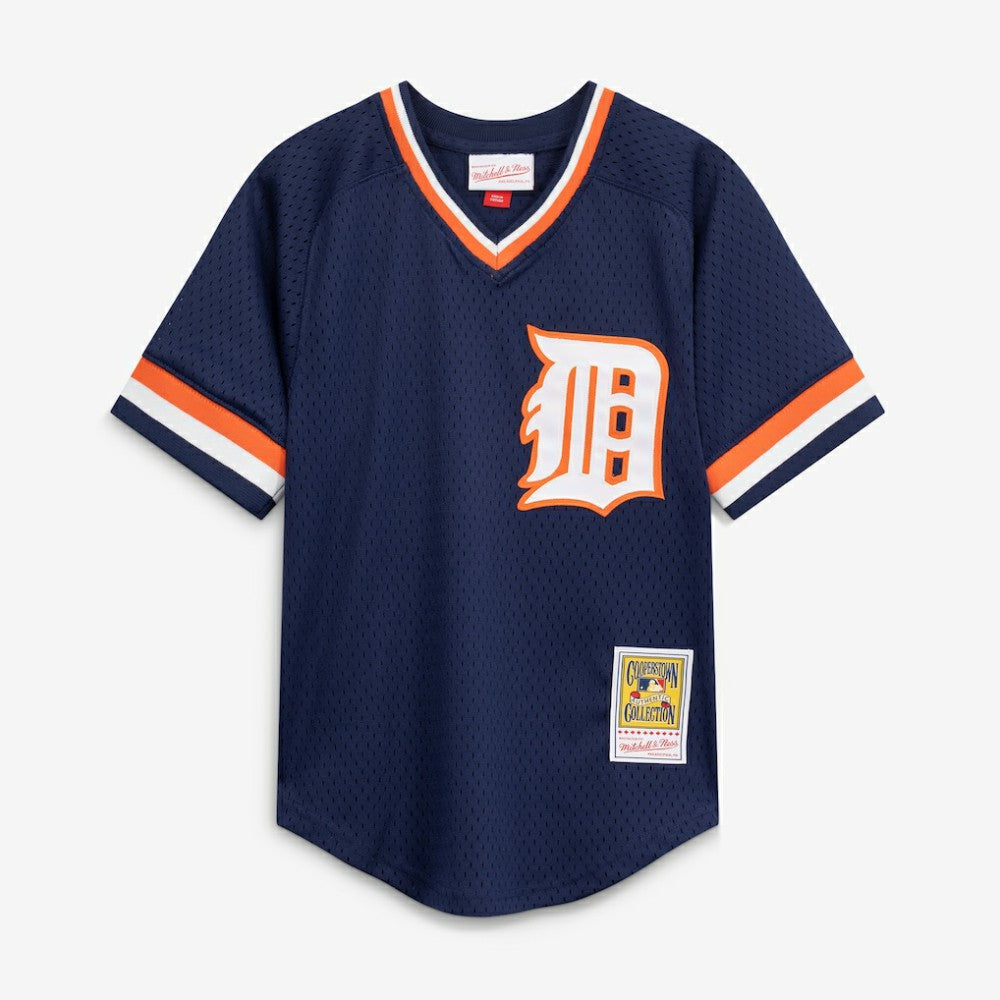 Kirk Gibson Detroit Tigers Mitchell & Ness Youth Cooperstown Collection Mesh Batting Practice Jersey - MLB