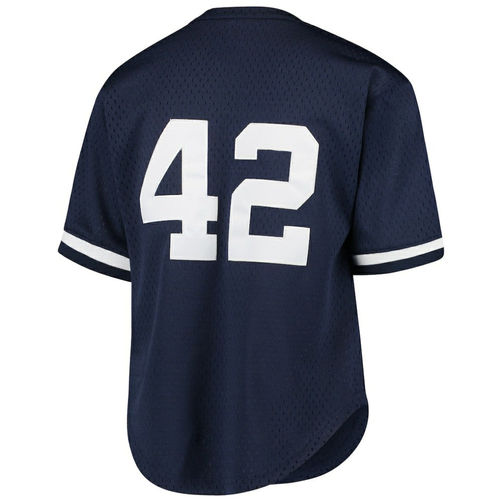 Mariano Rivera New York Yankees Mitchell & Ness Youth Cooperstown Collection Mesh Batting Practice Jersey - MLB
