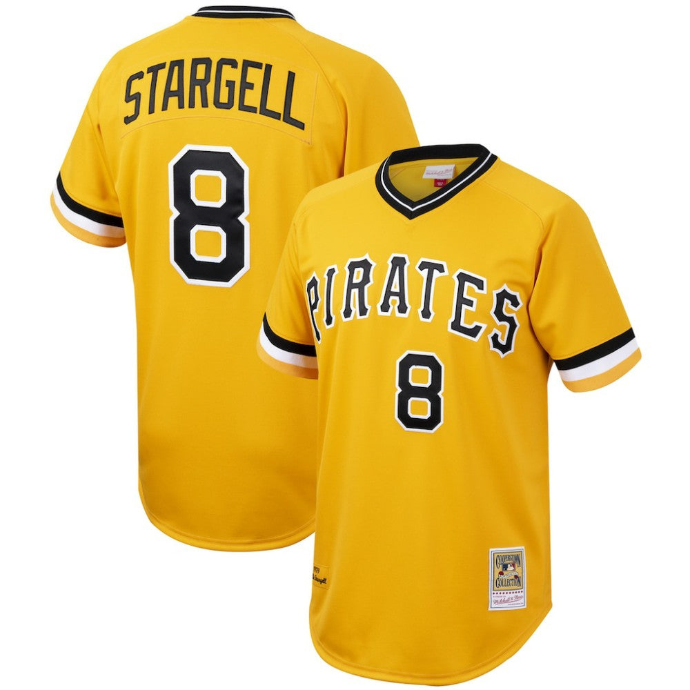 Willie Stargell Pittsburgh Pirates Mitchell & Ness Cooperstown Collection Authentic Jersey - MLB