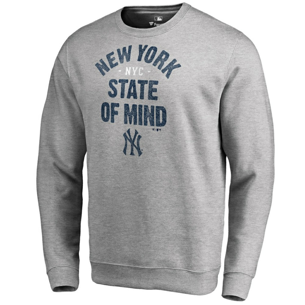 New York Yankees Hometown Collection New York State Pullover Sweatshirt - MLB