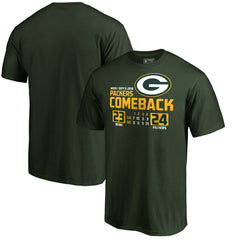 Green Bay Packers The Comeback T-Shirt Green | NFL
