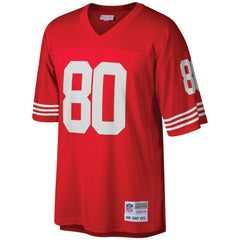 Jerry Rice San Francisco 49ers Big & Tall 1990 Retired Player Replica Jersey Scarlet | Mitchell & Ness