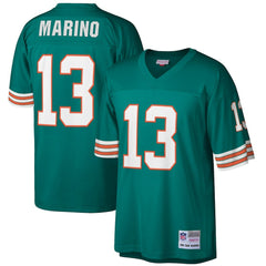 Dan Marino Miami Dolphins Big & Tall 1984 Retired Player Replica Jersey Aqua | Mitchell & Ness