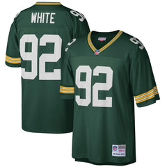 Reggie White Green Bay Packers Big & Tall 1996 Retired Player Replica Jersey Green | Mitchell & Ness