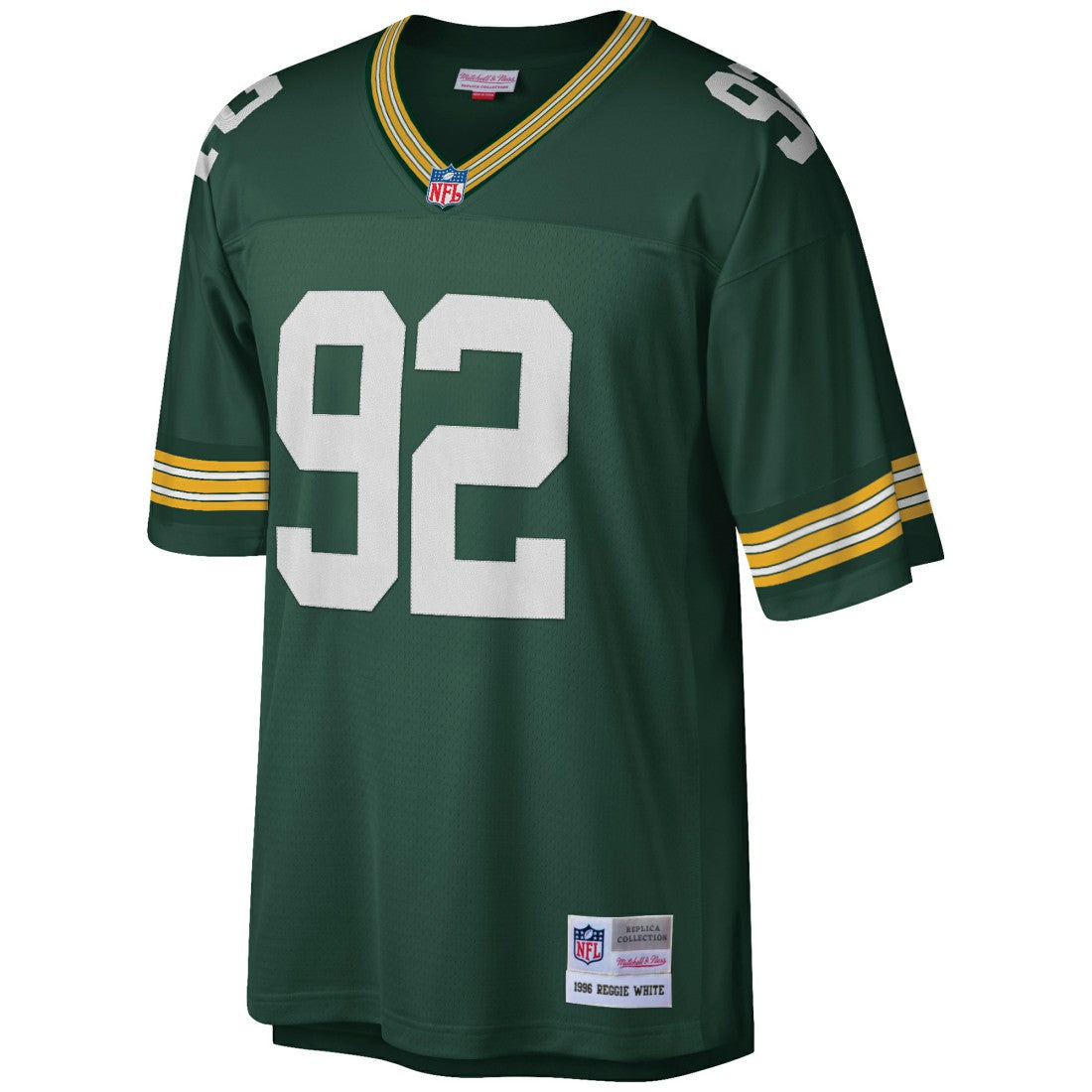 Reggie White Green Bay Packers Big & Tall 1996 Retired Player Replica Jersey Green | Mitchell & Ness