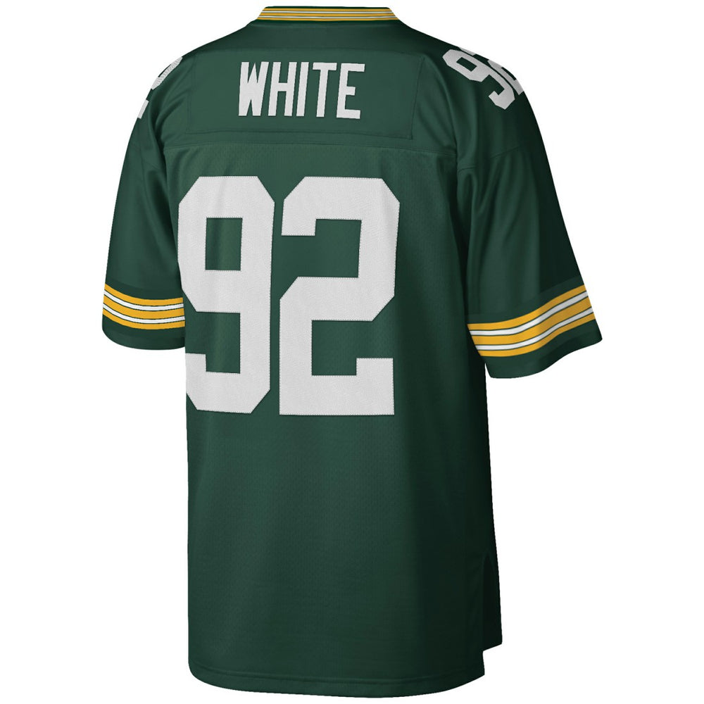 Reggie White Green Bay Packers Big & Tall 1996 Retired Player Replica Jersey Green | Mitchell & Ness