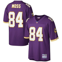 Randy Moss Minnesota Vikings Big & Tall 1998 Retired Player Replica Jersey Purple | Mitchell & Ness