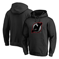 New Jersey Devils Core Smoke Pullover Hoodie - Black - NHL