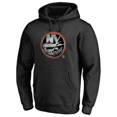 New York Islanders Core Smoke Pullover Hoodie - Black - NHL