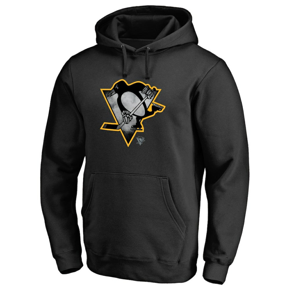 Pittsburgh Penguins Core Smoke Pullover Hoodie - Black - NHL