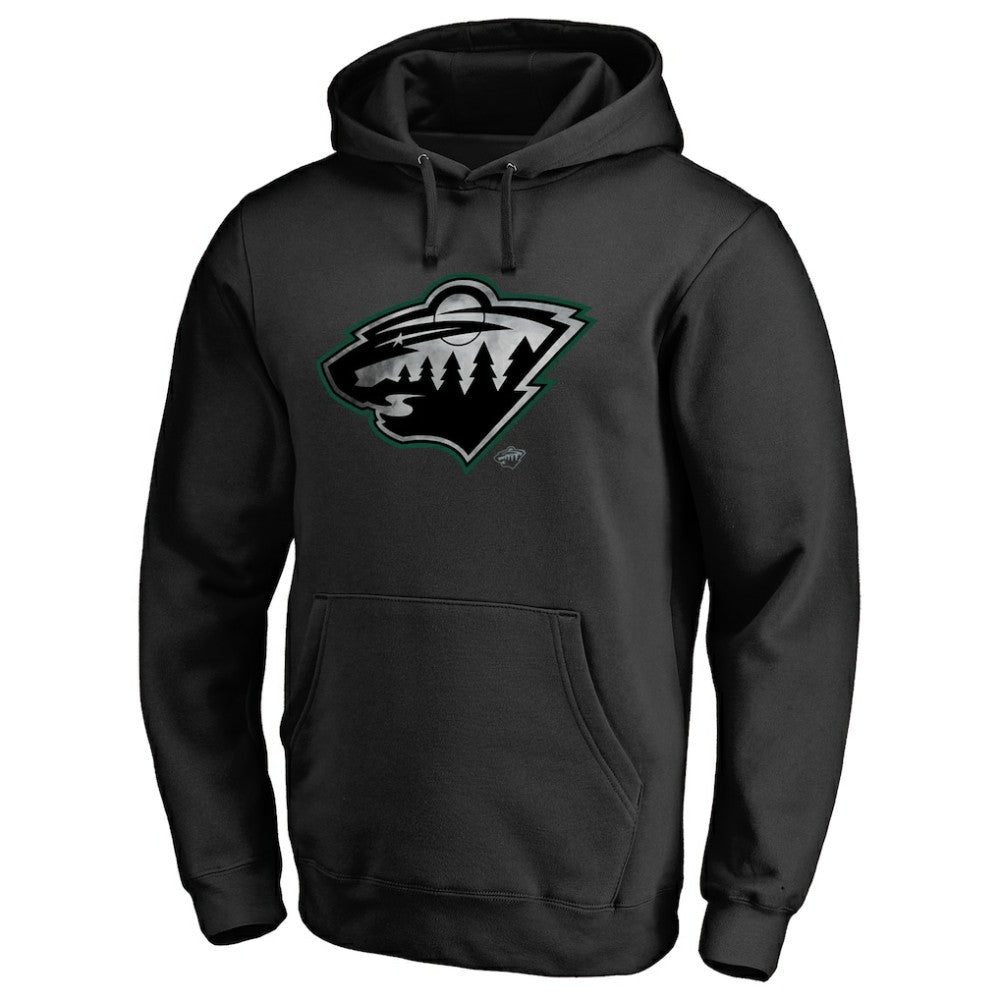 Minnesota Wild Core Smoke Pullover Hoodie - Black - NHL