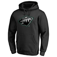 Minnesota Wild Core Smoke Pullover Hoodie - Black - NHL