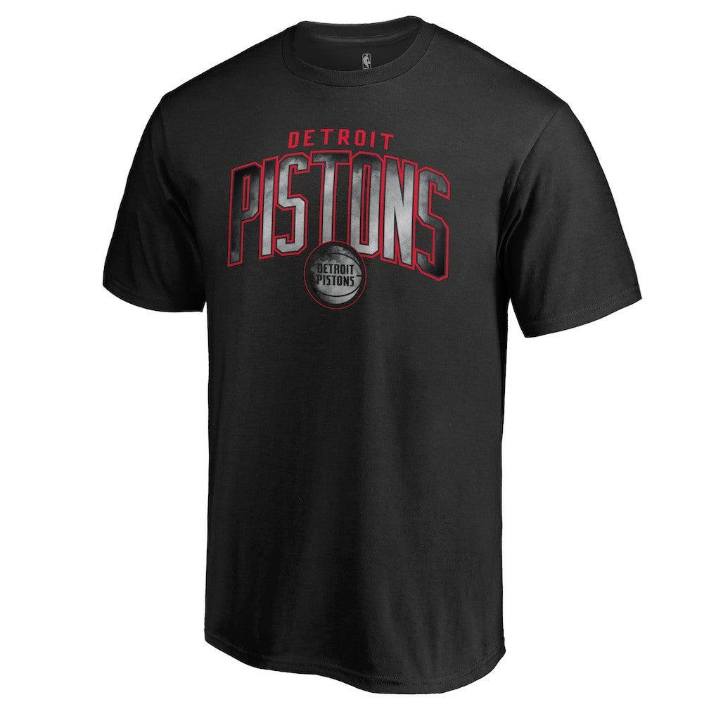 Detroit Pistons Arch Smoke T-Shirt Black - NBA
