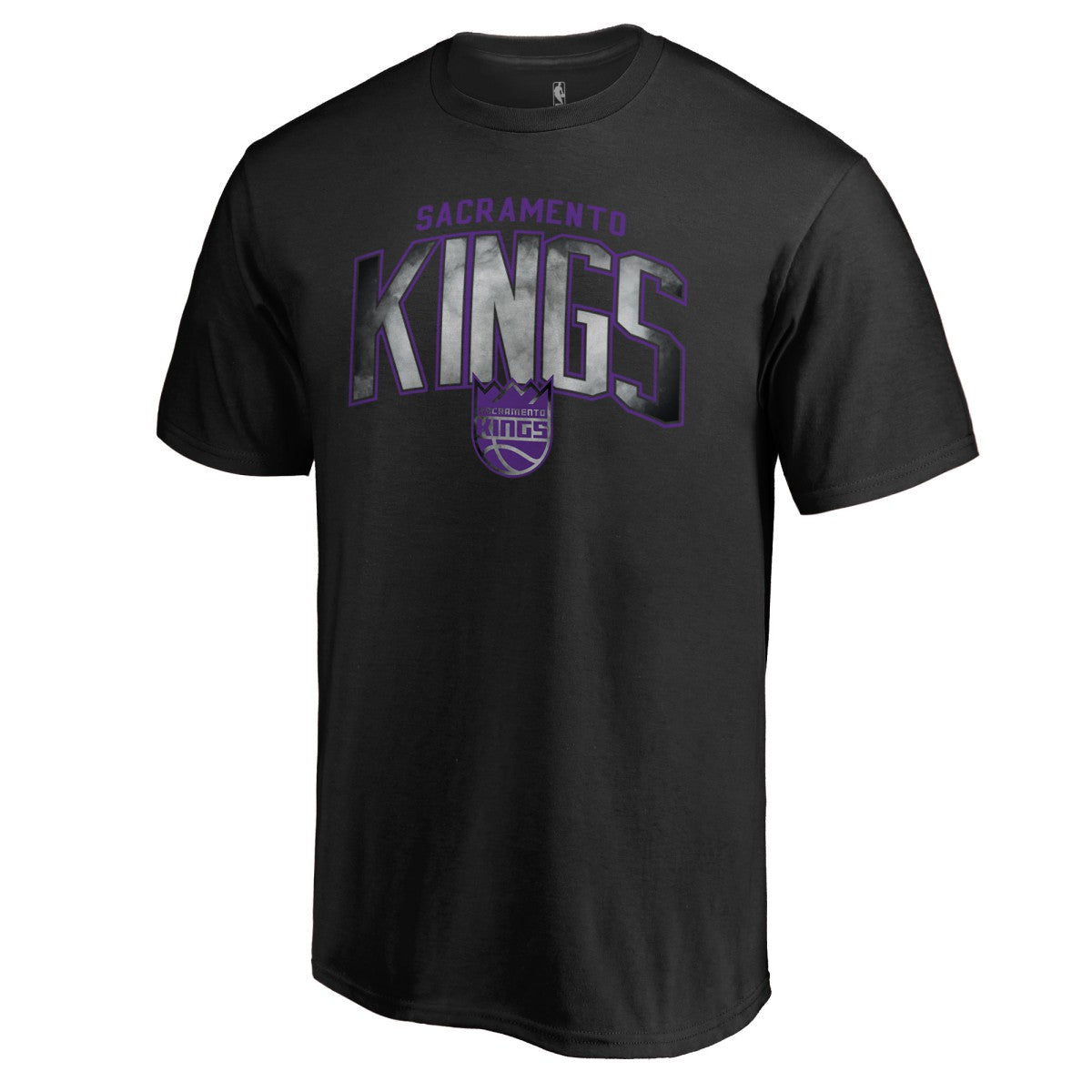 Sacramento Kings Arch Smoke T-Shirt Black - NBA