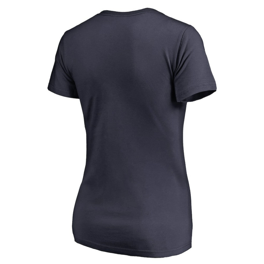 Columbus Blue Jackets Women's Team Alternate V-Neck T-Shirt - Navy - NHL
