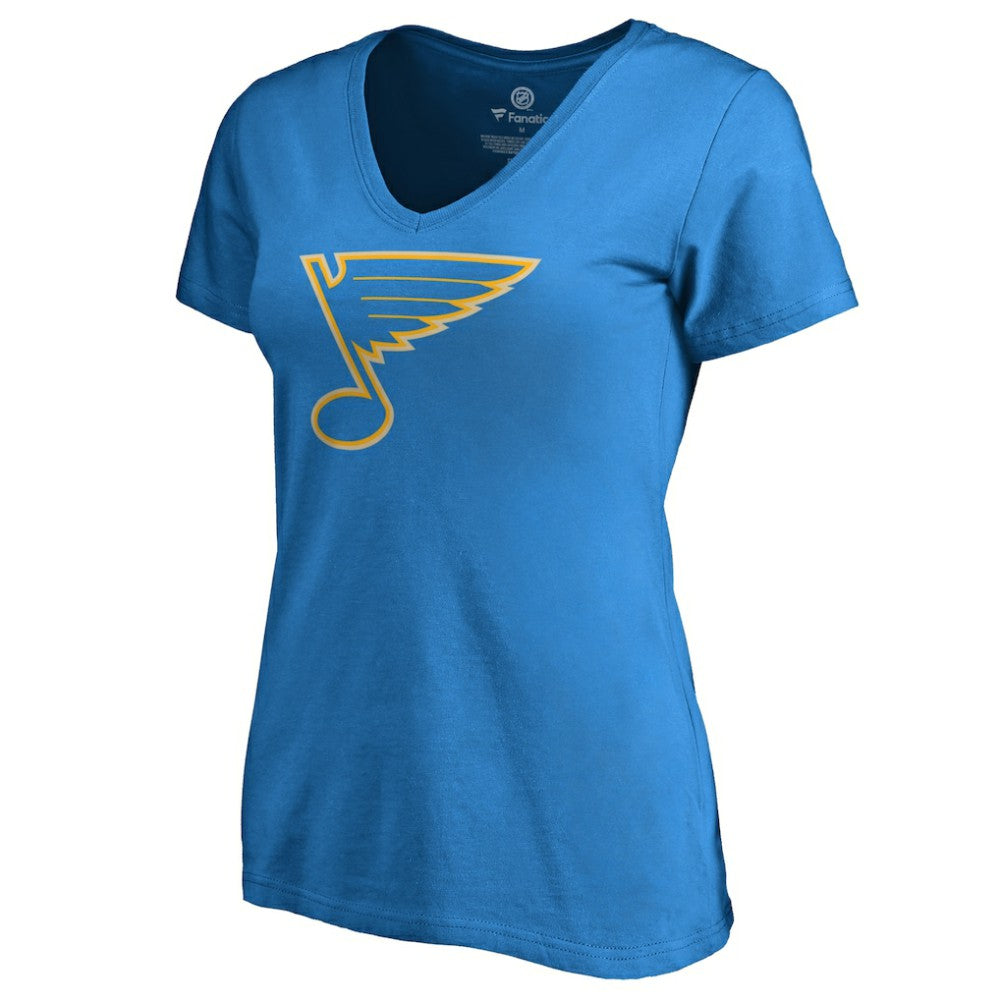 St. Louis Blues Women's Team Alternate V-Neck T-Shirt - Blue - NHL