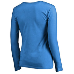 St. Louis Blues Women's Team Alternate Long Sleeve V-Neck T-Shirt - Blue - NHL