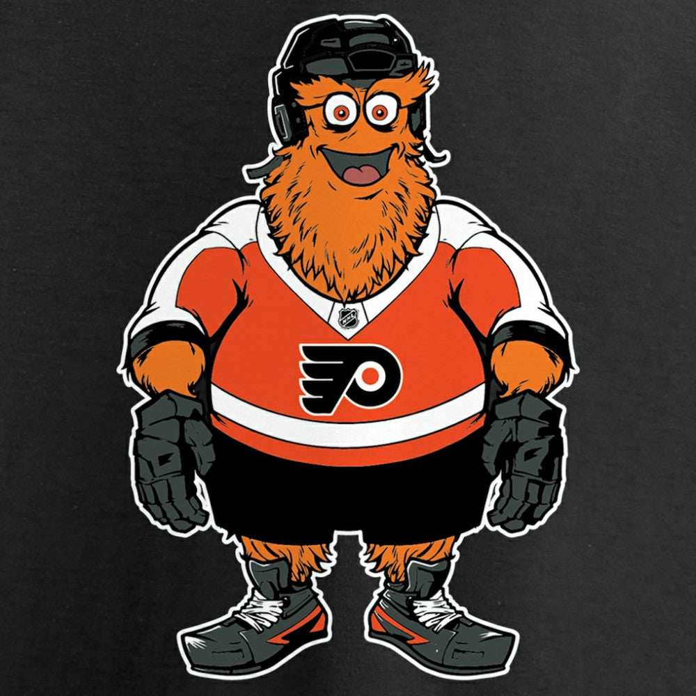 Philadelphia Flyers Women's Gritty V-Neck T-Shirt - Black - NHL