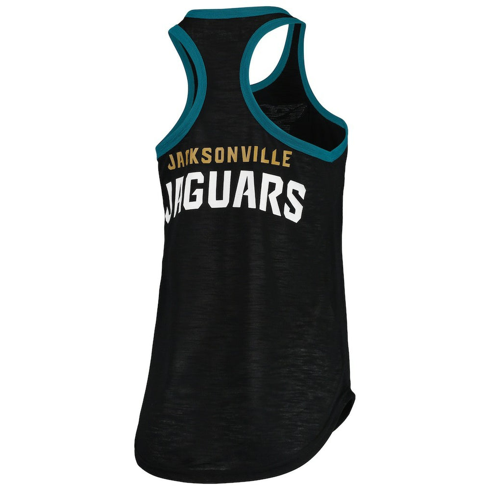 Jacksonville Jaguars G-III 4Her by Carl Banks Women's Tater Tank Top Black | NFL