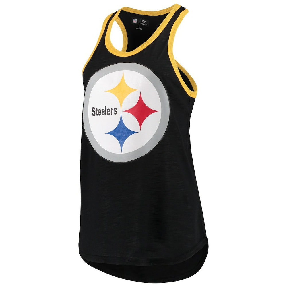 Pittsburgh Steelers G-III 4Her by Carl Banks Women's Tater Tank Top Black | NFL