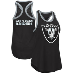 Las Vegas Raiders G-III 4Her by Carl Banks Women's Tater Tank Top Black | NFL