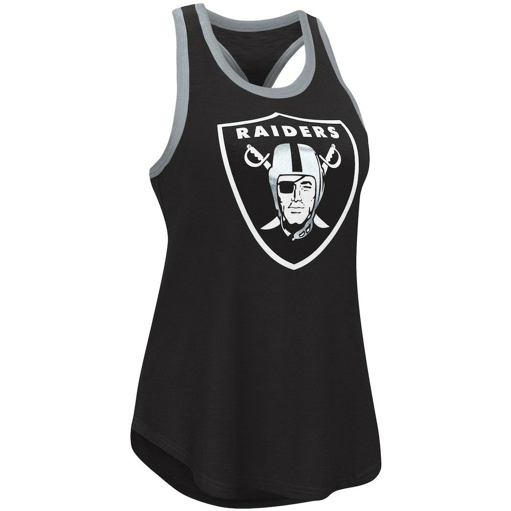 Las Vegas Raiders G-III 4Her by Carl Banks Women's Tater Tank Top Black | NFL
