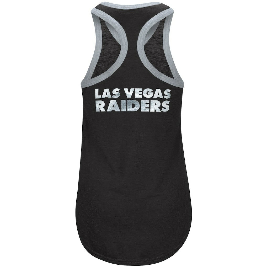 Las Vegas Raiders G-III 4Her by Carl Banks Women's Tater Tank Top Black | NFL