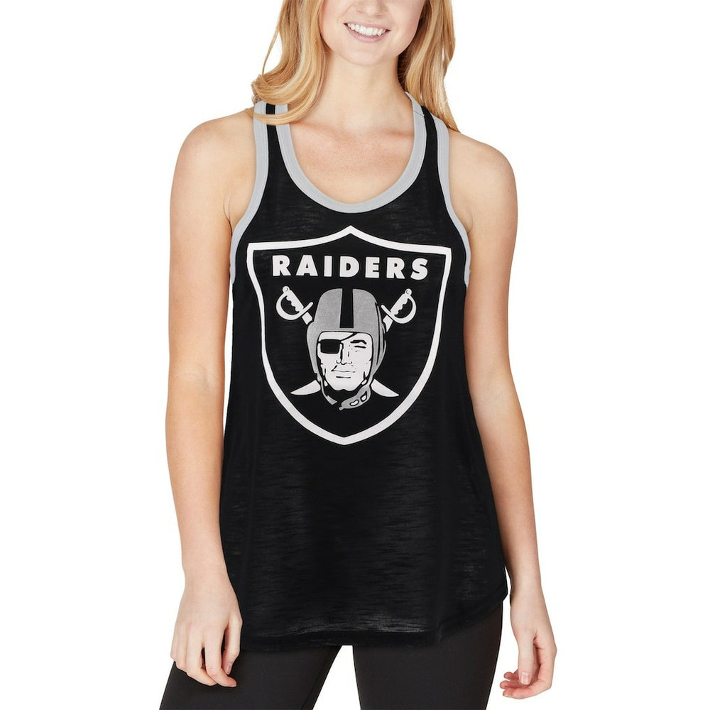 Las Vegas Raiders G-III 4Her by Carl Banks Women's Tater Tank Top Black | NFL