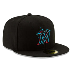 Miami Marlins New Era On-Field Authentic Collection 59FIFTY Fitted Hat - MLB
