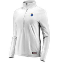 Kansas City Royals Vineyard Vines Women's Performance Grid Half-Zip Pullover Top - MLB