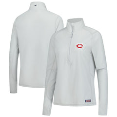Minnesota Twins Vineyard Vines Women's Performance Grid Half-Zip Pullover Top - MLB