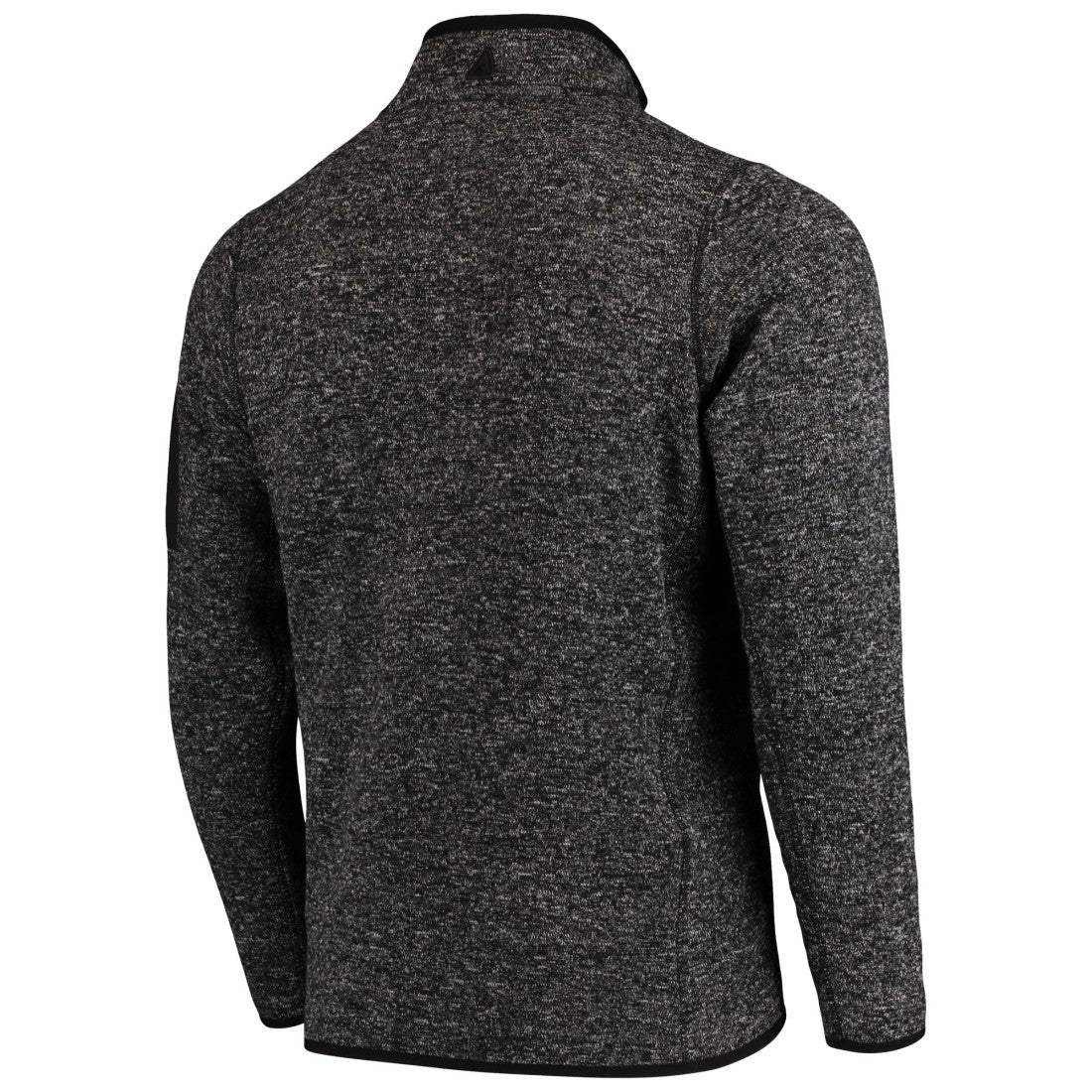 Denver Broncos Antigua Fortune Quarter-Zip Pullover Jacket Heather Black | NFL