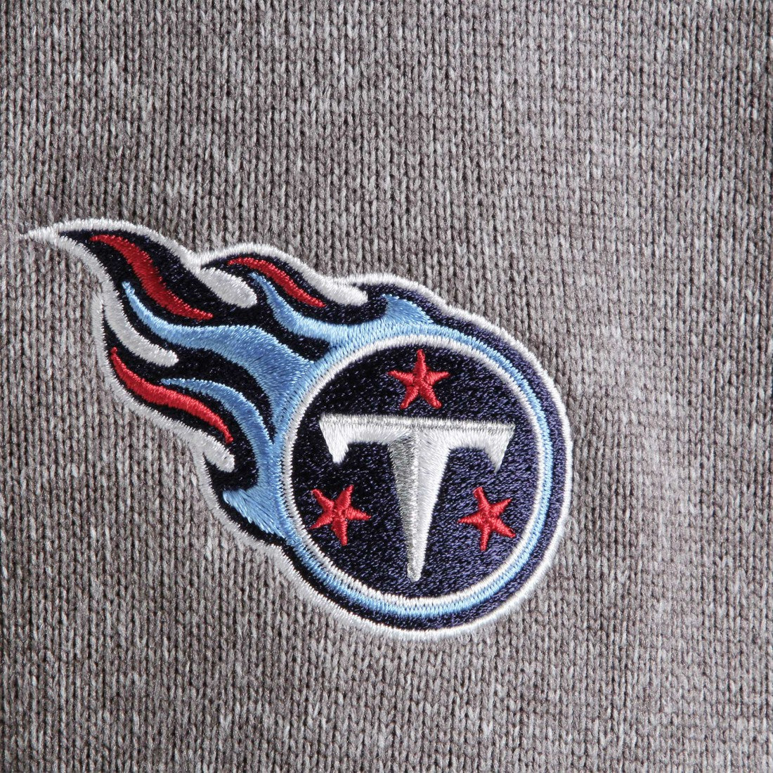 Tennessee Titans Antigua Fortune Quarter-Zip Pullover Jacket Charcoal | NFL