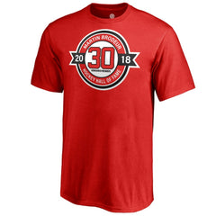 Martin Brodeur New Jersey Devils Fanatics Youth Hall of Fame T-Shirt - Red - NHL