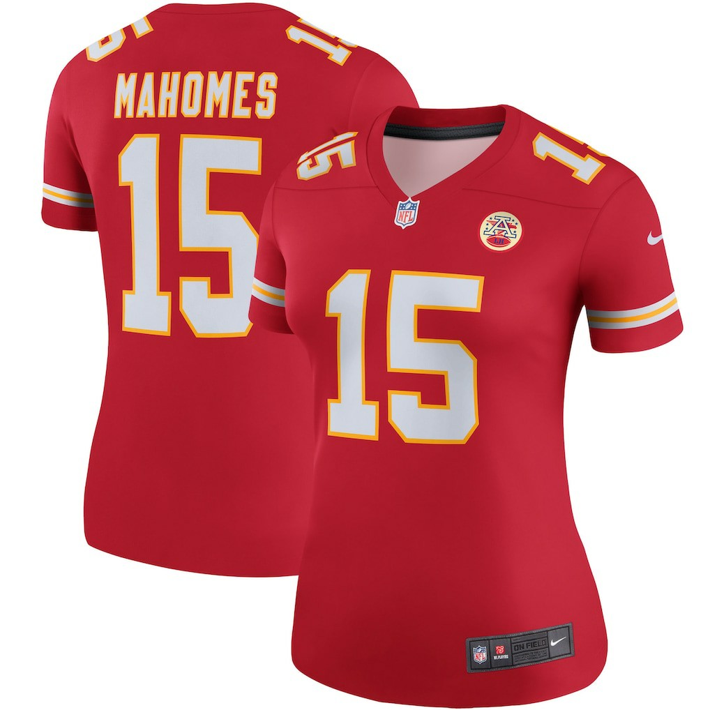 Patrick Mahomes Kansas City Chiefs Women's Legend Player Performance Top Red | Nike for Sale