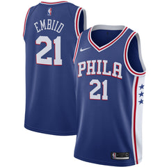 Joel Embiid Philadelphia 76ers 2019/2020 Swingman Jersey Icon Edition Royal - NBA